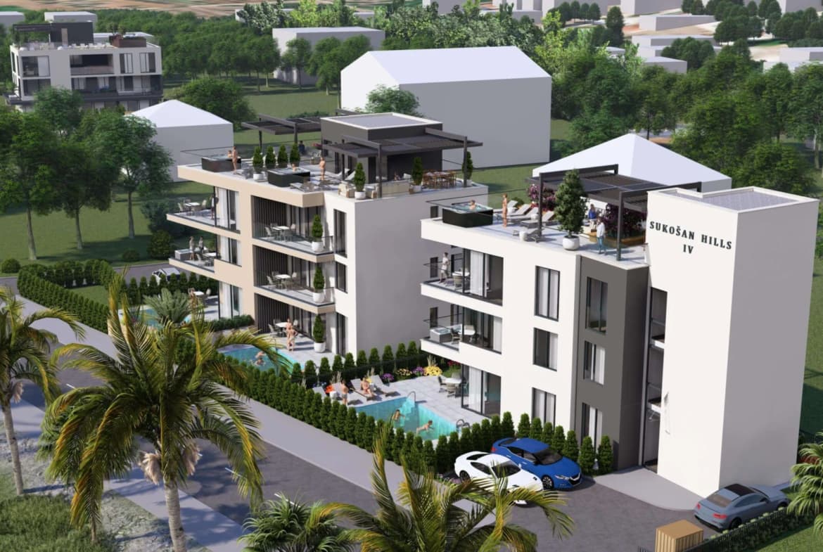 Sukošan, Penthouse, 132 m2, novogradnja